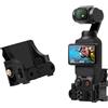 Generico Supporto magnetico per fotocamera Supporto magnetico multifunzione a sgancio rapido Per l'adattatore di espansione Osmo Pocket 3 staffa di supporto magnetico di guida