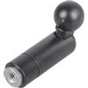 hogtnd Adattatore femmina da 17 mm con testa a sfera da 6,35 mm, design ad angolo di 90 gradi, per montaggio su vari supporti per fotocamera, telefono, tablet