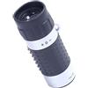 Hemobllo Monoculare Telescopio Tubo Singolo Telemetro Ingranditore Misuratore Distanza Ottico Portatile Nero Bianco Obiettivo Accessori