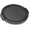vhbw copriobiettivo 55 mm compatibile con Sony FE 28-70 mm 3,5-5,6 OSS (SEL-2870) fotocamera - plastica nero, con maniglia laterale
