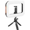 Générique LED Ricaricabile, Kit Di Illuminazione Per Selfie, Lampada A Clip Per Macchina Fotografica, Cerchio Di Illuminazione Portatile Con Alimentazione USB | Configurazione Della Luce Anulare Ricaricabile