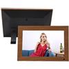 ciciglow Cornice Digitale da 10,1 Pollici, Cornice Digitale IPS HD con Touchscreen 1280x800P, Intelligente per App 100-240 V (Spina europea)