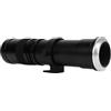Cuifati 420 a 800 Mm F8.3 a F16 Celotdio Zoom Lens, Glass Ottico per le Lenti della Telecamera Manuale All Metal Construction, per la Telecamera a Specchio a Monte RF (BLACK)