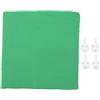Elprico SCHEDDROP GREEN SCHERE, Foglio Sfondo Virtual Virtual Virtual Virtual per Incontro di Zoom, Chiama in Streaming Foto di Gioco (GREEN)