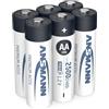 Ansmann Batteria ricaricabile LR6 (AA) NiMH Ansmann 4+2 HR06 2400mAh 1.2V 6pcs