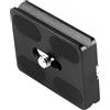 Mikikit Piastra Sgancio Rapido per Fotocamera Pu50 in Lega di Alluminio e Magnesio Nera, Leggera e Antiscivolo, per Professionisti e Appassionati