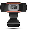 SHEHUALI Webcam, Webcam 1080p pieno USB HD Fotocamera Web con microfono USB and Play Videochia Call Web Cam for Pc Webcast del gamer del desktop del computer(720P)