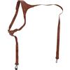 Haofy Tracolla per Fotocamera, Tracolla per Fotocamera in Pelle con Chiusura a Scatto, Elegantemente Allargata per l'alpinismo (Spallina sinistra)