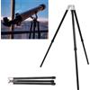 Gonetre Supporto per Piede e Giunto Cardanico Treppiede per Telescopio Astronomico 2 Sezioni Interfaccia Regolabile da 3/8 Pollici Caricamento da 15 Kg Supporto per Telescopio