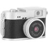 Annadue Mini Fotocamera Portachiavi, Video 2K FHD Videocamera Digitale Portachiavi con Foto da 2 MP con Schermo a Colori da 1,47 Pollici, 4 Filtri, Flash LED, per Viaggi, Feste, Vlog (BLACK)