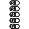 Gadpiparty Set 5 Pezzi Copertura Rimovibile Privacy Fotocamera Laptop Smartphone Tablet, Adesivo Ultrasottile Protezione Antigraffio Obiettivo Webcam, Compatibile per Dispositivi Digitali