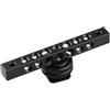 Snorvixre Asta per formaggio in alluminio con adattatore per slitta flash, filettatura 1/4-20 per monitor, microfono, luce flash, montaggio luce LCD, tubo di prolunga in alluminio