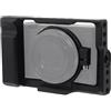 ZHFGJKSO Compatibile con la gabbia for fotocamera RX100 for Sony RX100 III IV V VI VII, stabilizzatore Vlog con attacco 1/4 3/8(For RX100 M7)