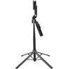 Bewinner Treppiede per Telefono con Rilevamento Automatico e Rilevamento del Corpo e del Viso AI, Stabilizzatore Rotante a 360°, Selfie Stick Estensibile da 175 Cm, Telecomando Wireless,