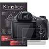 kinokoo Pellicola in vetro temperato per SONY HX400/HX400V/HX350/HX300 Clear Screen Pellicola per Sony HX400 HX400V HX350 HX300 Senza bolle/Antigraffio (2 pezzi)