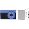 WIHFHGZ Digital Camera Mini Fotocamera Digitale, 48MP, Schermo Doppio 2.4 Pollici e 1.4 Pollici, Zoom 16x, Colore Nero - Portatile Ricaricabile, Selfie Timer, Perfetta per Principianti e (32GB)