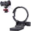 iShoot Anello di montaggio per treppiede Collare per obiettivo compatibile con Canon EF-E Sigma MC-11 Adattatore convertitore, Porta Staffa di Supporto Lenti è Arca Fit Piastra a Sgancio Rapido Camera