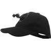 LIGIGWASH Cappellino Baseball Regolabile in Cotone con Supporto Clip per Action Camera Accessorio Indossabile per Riprese Mani Libere in Ciclismo Pesca e Hiking Compatibile con Gopro