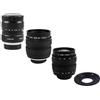 ZGWKMAC Compatibile con obiettivo CCTV Sony E 25mm F1.4 con adattatore C-Mount C-M4/3 EOS.MR 1(25mm F1.4,Silver,1)