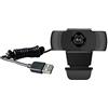 MKC Webcam USB con Microfono e autofocus. H264 2mpx 30fps