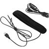 Uonlytech Scalda Lenti per Fotocamera Regolabile USB Dc 5v in Neoprene | 3 Livelli di Temperatura, Cavo USB 150cm, Nero per Lente Telescopica e Antiappannamento