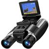 HEEZOU Fotocamera binoculare digitale combinata per video 720P e foto da 48 MP con zoom ottico 12x, occhiali da campo all'aperto