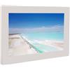 DAUZ Cornice per Foto Digitale WiFi, Condivisione Wireless Bianca 1280x800 Cornice per Foto Digitale Touch Screen IPS da 10 Pollici ABS per Viaggi (Spina europea), DAUZvqmro70xh1-11