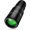 NGBFF Visore Notturno, Telescopio portatile monoculare ad alta potenza for visione notturna con ottica HD 40X60 BAK4 for la caccia al birdwatching,per birdwatching, sport all'aria aperta, viaggi, campeggio
