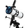 RENYUEH Telescopio, Telescopi per adulti Astronomia, Telescopio riflettore astronomico dotato di treppiede con oculare da 20 mm/12,5 mm Filtro solare e filtro luce lunare (pacchetto 2 A) (pacchetto 4 A)