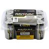 Rayovac ALC-12PPJ UltraPro - Batterie alcaline industriali, misura C, standard, confezione da 12, colore: Nero