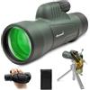 Astromania 10X50 BAK4 monocolo prisma ad alta potenza, impermeabile, compatto palmare monoscopio per bird watching, caccia, viaggi regali per gli uomini