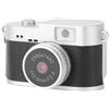 Plyisty Mini Fotocamera Digitale retrò Video 2K con Scheda da 32 GB, Videocamera Portachiavi Ultra Compatta per Vlogging, Schermo da 1,47 Pollici, 4 Filtri, Punta e Scatta Portatile (BLACK)