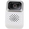Generic Tiny Videocamera Portatile HD Video Registratore 2MP Fotocamera Digitale per i Creatori di Contenuti Vlogging ABS/Black/1pc (WHITE)