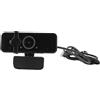 Luocute Webcam 1080P con Microfono, Webcam Full HD con Microfoni con Cancellazione del Rumore, Testina Girevole Senza unità Videocamera Web per Computer Grandangolare USB 2.0 per PC