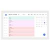 Sxhlseller Calendario Digitale Intelligente da 10,1 Pollici, Organizzatore Familiare con Touchscreen HD Interattivo per Orari Domestici, Pianificazione dei Pasti, Tabella delle Faccende (Spina