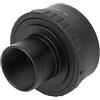 Denash Anello Adattatore per Telescopio, Adattatore per Telescopio Leggero in Lega di Alluminio, Resistente Alla Corrosione per Corpo Fotocamera Lympus M4/3