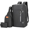 GYKIGDX Compatibile con Canon Compatibile con Nikon Zaino for fotocamera DSLR impermeabile con porta USB Scomparto for laptop(Black)