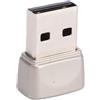 Zhjvihx Lettore di Impronte Digitali USB, Scanner di Impronte Digitali Capacitivo con Risposta Rapida da 0,5 S Tocco a 360 Gradi per Laptop PC 10 11, Dongle USB Biometrico Portatile in