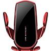 ohfruit Supporto per telefono per auto, supporto universale a induzione a gravità, supporto universale, supporto regolabile per presa d'aria per auto, rosso