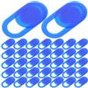 Veemoon Copertura Protettiva Obiettivo Fotocamera Telefono 100 Pezzi Blu | Design Ultrasottile, Scorrimento Fluido, Installazione Adesiva, Compatibilità Ampia per PC e Cellulare