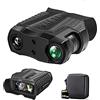 NGBFF Visore Notturno, Binocolo for visione notturna 32G Occhiali for adulti IR 10x Zoom ottico 4000mAH Nero Ricaricabile Caccia Campeggio tattico,per birdwatching, sport all'aria aperta, viaggi,