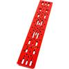 Generico Piastra di montaggio a coda di rondine in metallo larga 445 mm | Struttura robusta, accessorio telescopio(Red)