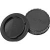 Generico KIT TAPPO CORPO MACCHINA RETRO OBIETTIVO body cap lens cover compatibile con CONTAX YASHICA FX70 FX3 SUPER FX-103 P FX3 2000 SUPER 200-AF 230-AF 107 MP MULTI PROGRAM 108 270 AF 300 110