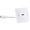 S/CONN maximum connectivity S-CONN Presa HDMI da parete 1 x HDMI Bu con cavo 79510-1