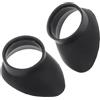 Housoutil 2pezzi Binocolo e Telescopio Coprioculari in Gomma Protezione Oculare Per Birdwatching e Osservazioni All Aperto Compatibili Cannocchiali Singoli e Doppi