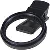 FEICHAO Clip per obiettivo della fotocamera del telefono, filettatura in metallo, 52 mm, UV CPL ND con filtro a stella (con filtro Star 8X, foro rotondo)