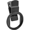 FEICHAO Clip per obiettivo della fotocamera del telefono, filettatura in metallo, 52 mm, UV CPL ND filtro a stella (solo clip, foro quadrato)