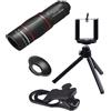 MQODLFP 18x Outdoor Viaggi Concerto HD Portatile Telefono Mobile Teleobiettivo Esterno Fotografia Piccolo Telescopio Monoculare Facile da Usare B