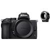 Nikon Kit fotocamera mirrorless Z50 + FTZ (AF ibrido a 209 punti, elaborazione immagini ad alta velocità, filmati 4K UHD, monitor LCD ad alta risoluzione) VOA050K003
