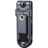 MQODLFP Videocamera 1080P con clip posteriore Videoregistratore digitale portatile Telecamera corpo della polizia Visione notturna a infrarossi Piccola videocamera per bici